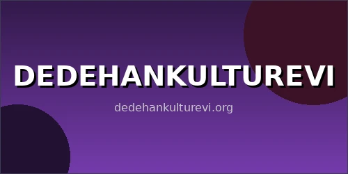 Dedehankulturevi firması için Berker Melih Dijital Ajans tarafından geliştirilen web sitesi projesi