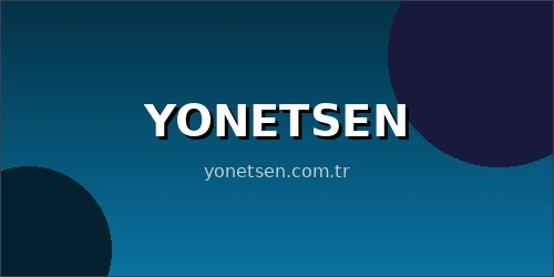 Yonetsen firması için Berker Melih Dijital Ajans tarafından geliştirilen web sitesi projesi
